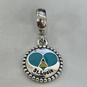 Pandora St. Lucia Exclusive Charm Pendant, S925 Silver Jewelry